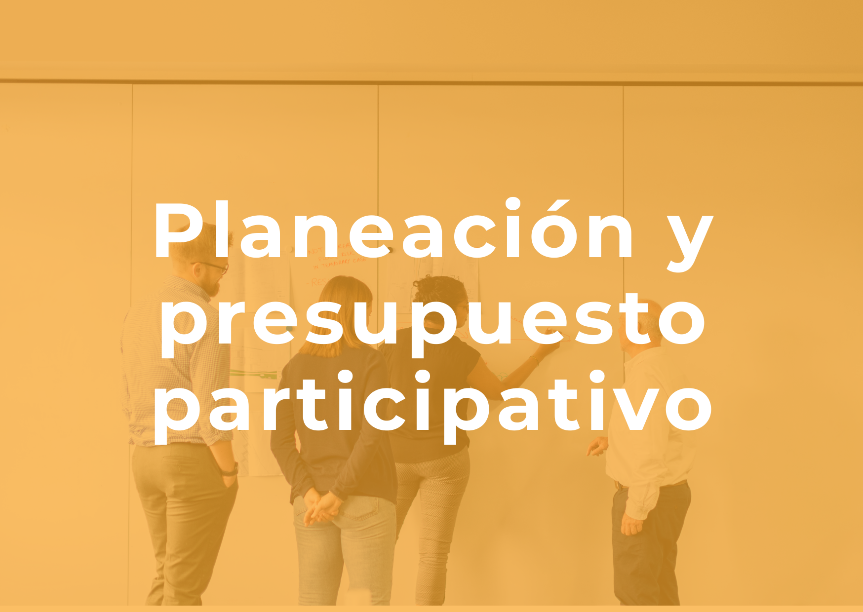Planeación y Presupuesto Participativo