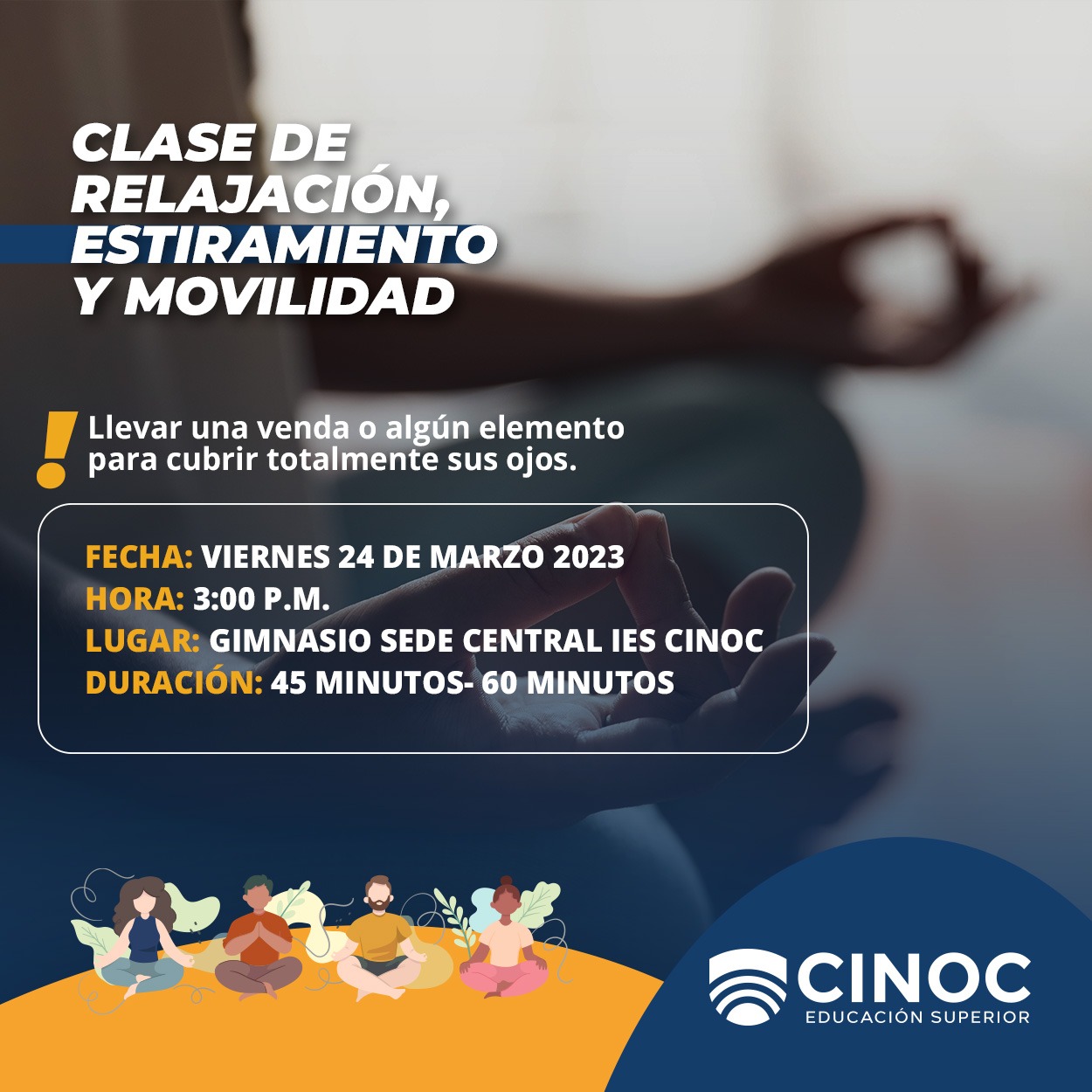 Clase de Relajación , Estiramiento y Movilidad