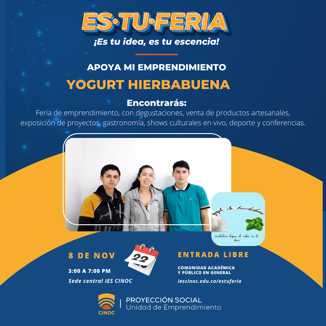 FERIA YOGURT HIERBABUENA